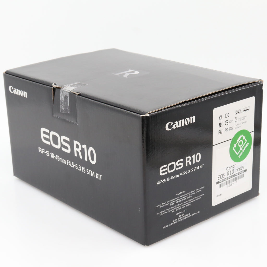 Canon EOS R10 body used