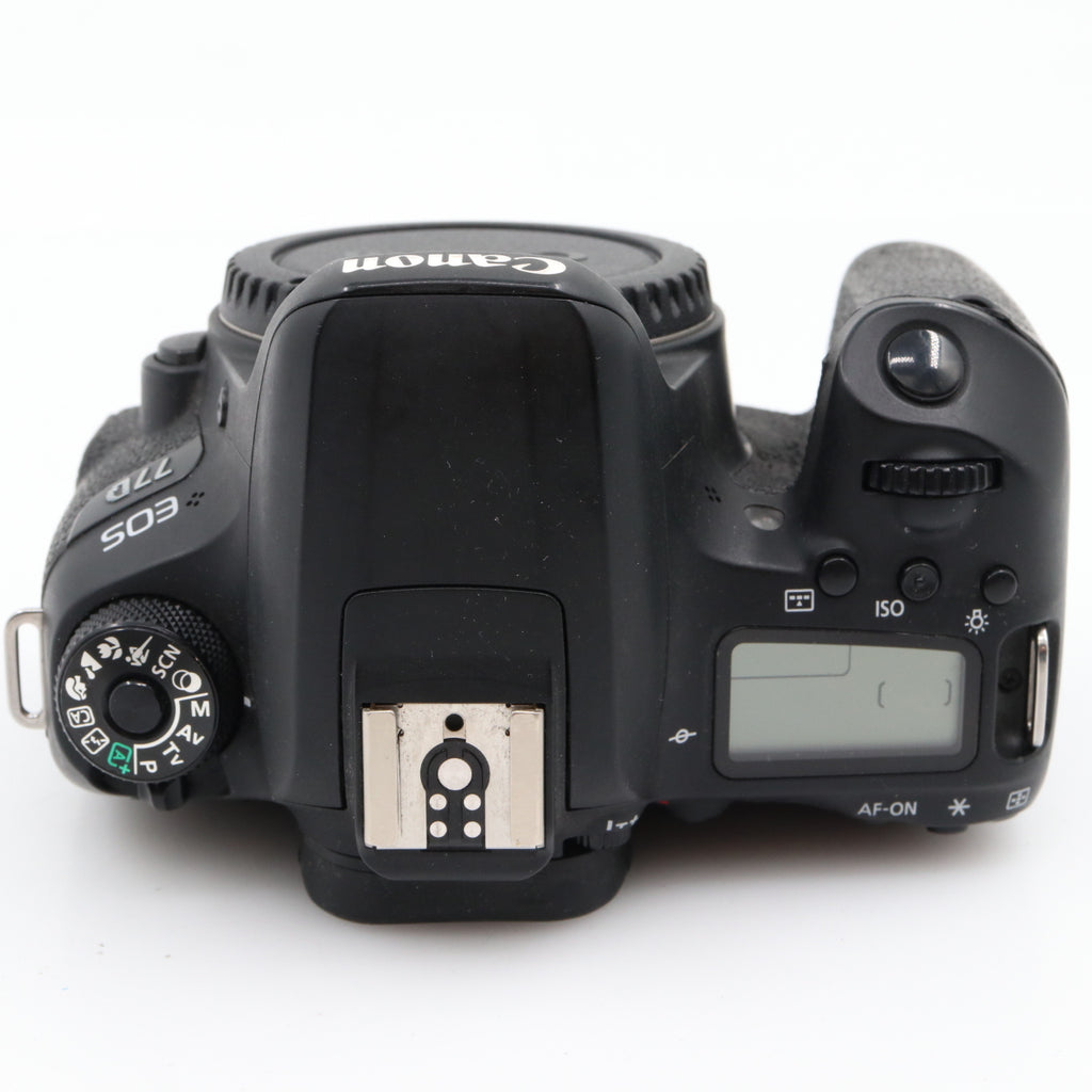 Canon EOS 77D body used