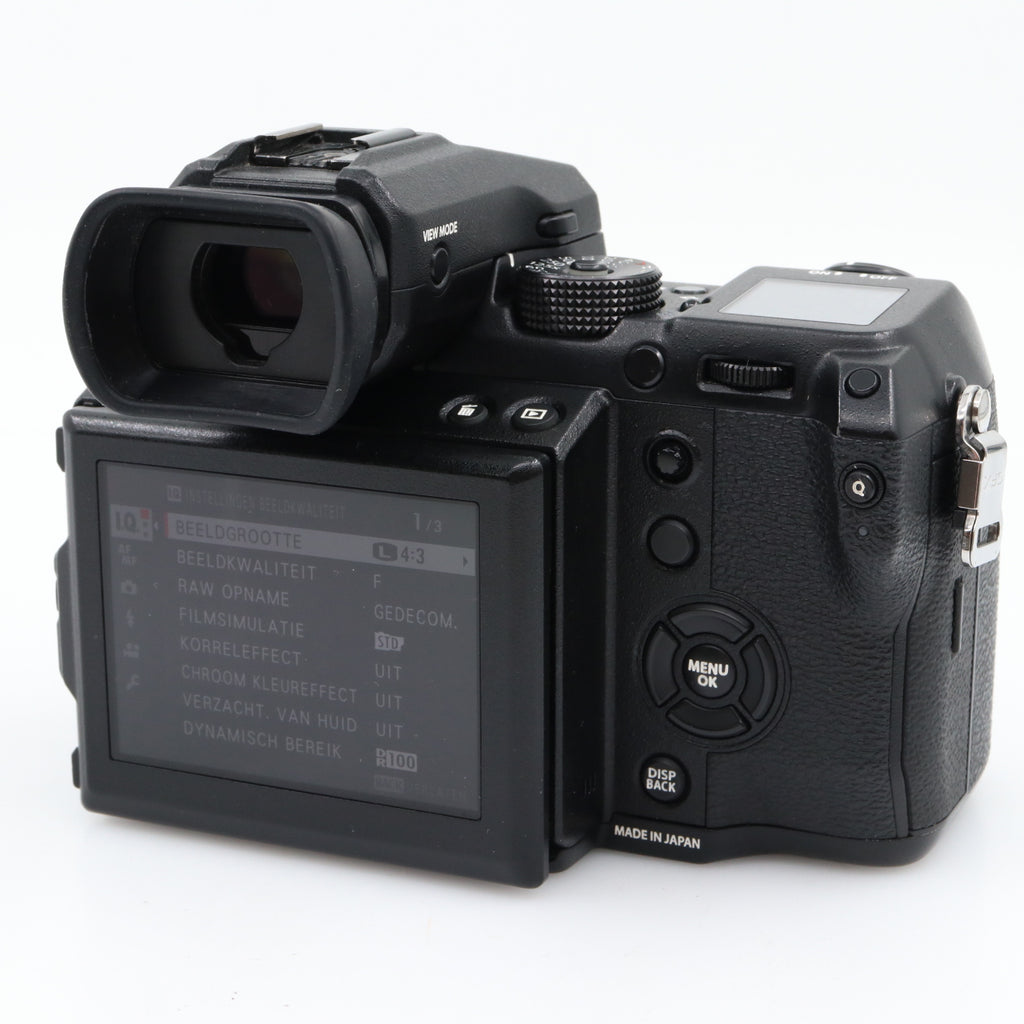 Fujifilm GFX 50S body used