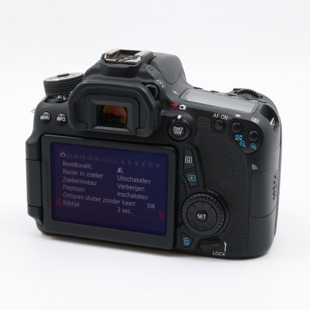 Canon EOS 70D body used