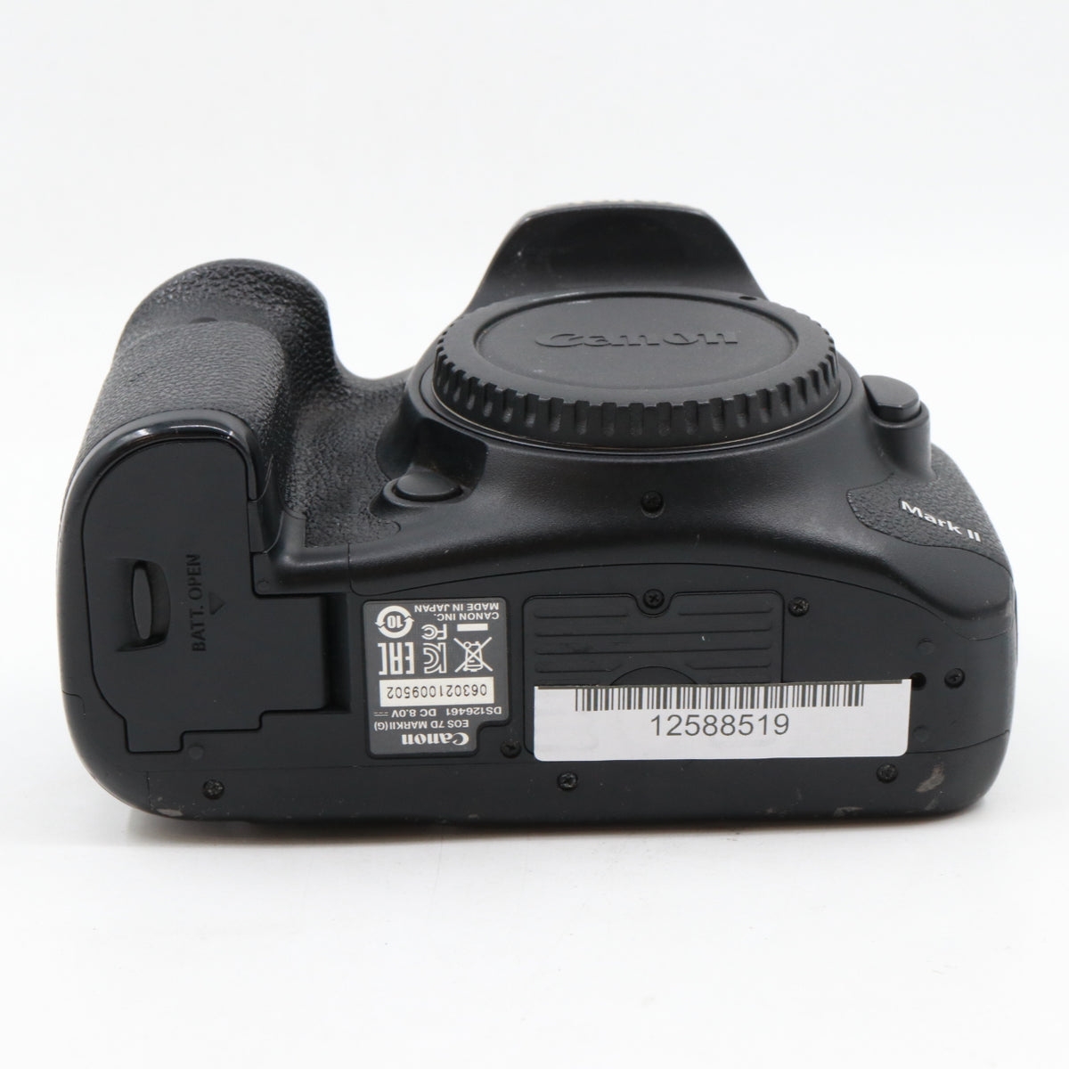Canon EOS 7D mark II body used