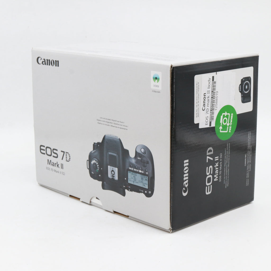 Canon EOS 7D mark II body used