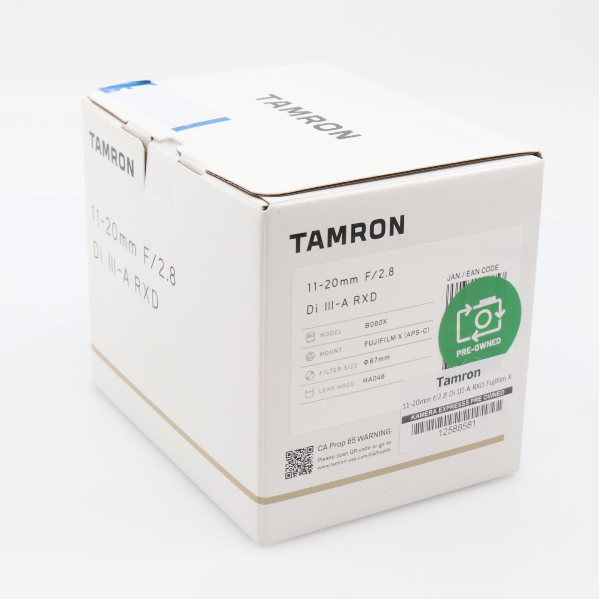 Tamron 11-20mm f/2.8 Di III-A RXD Fujifilm X used
