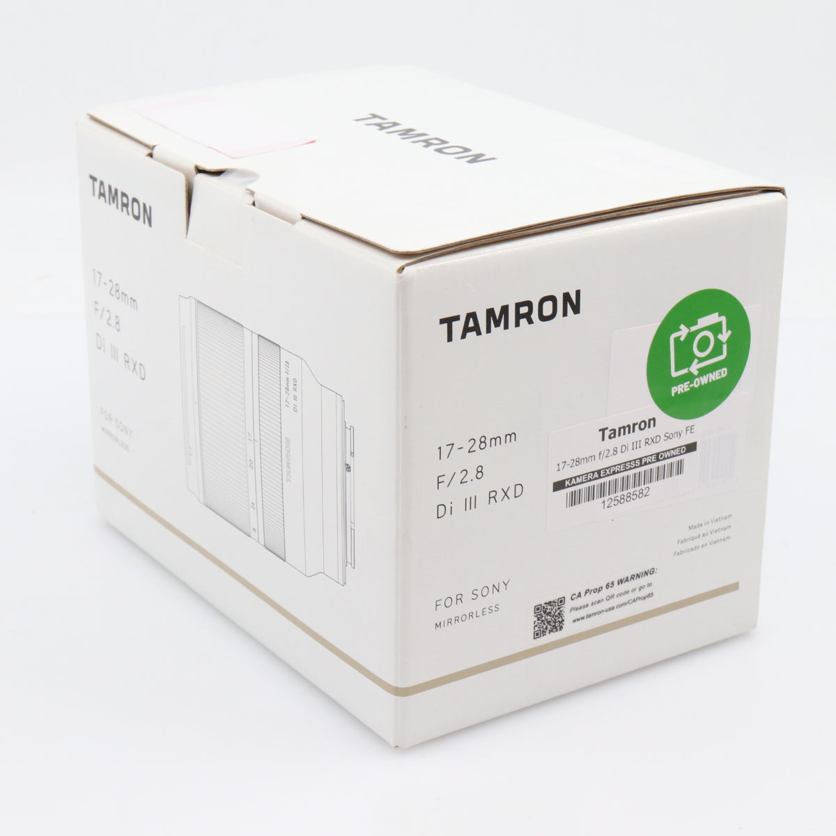 Tamron 17-28mm f/2.8 Di III RXD Sony FE used