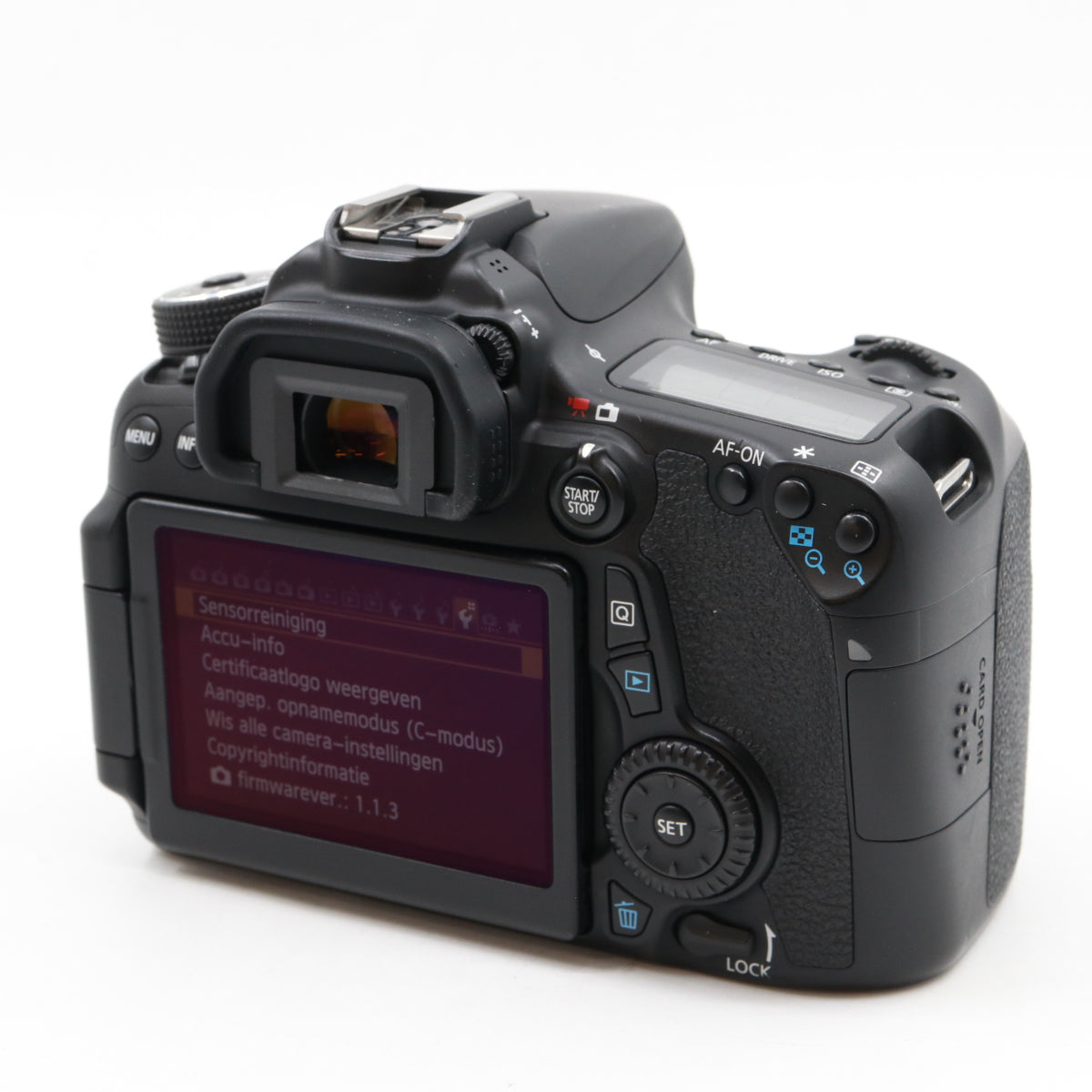 Canon EOS 70D body used