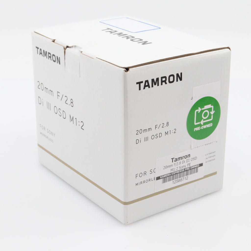 Tamron 20mm f/2.8 Di III OSD M1:2 Sony FE used