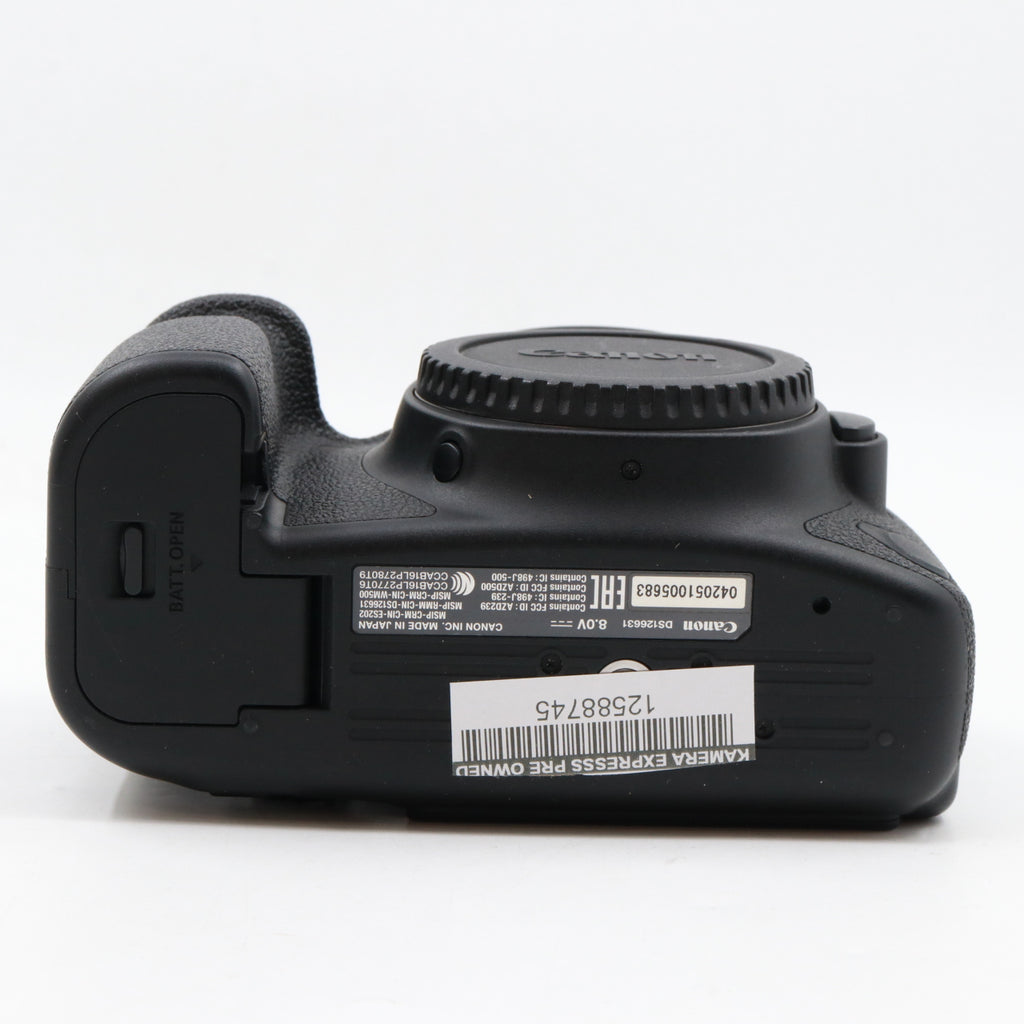 Canon EOS 6D mark II body used