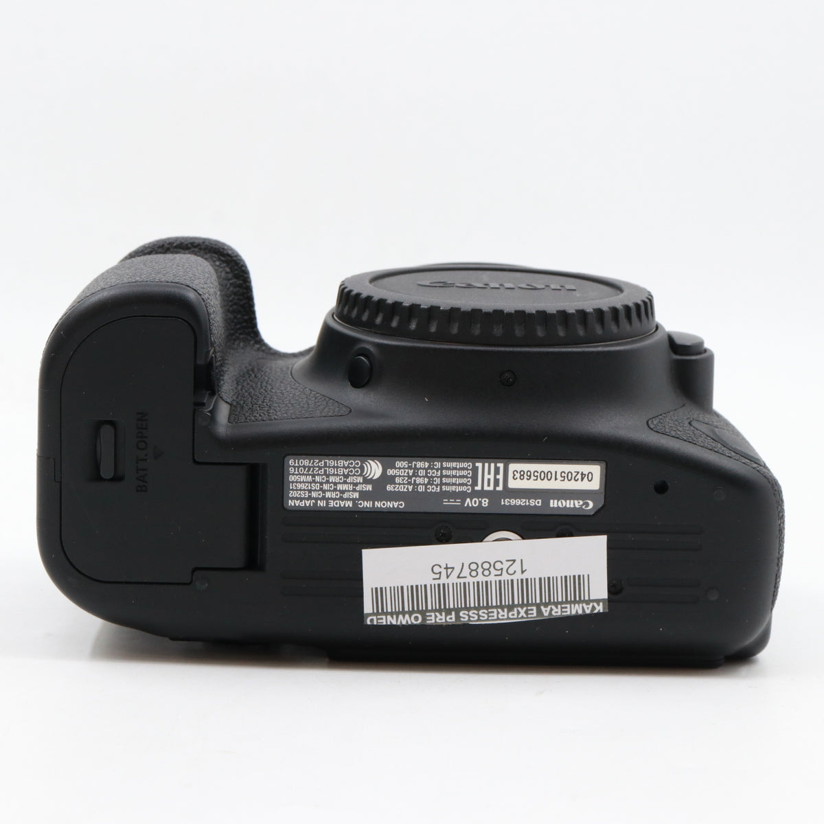 Canon EOS 6D mark II body used
