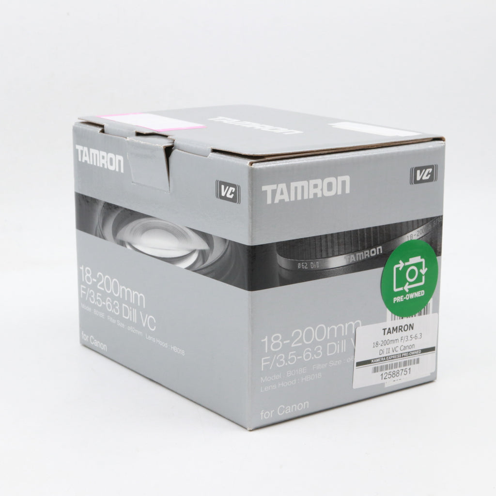 Tamron 18-200mm F/3.5-6.3 Di II VC Canon occasion