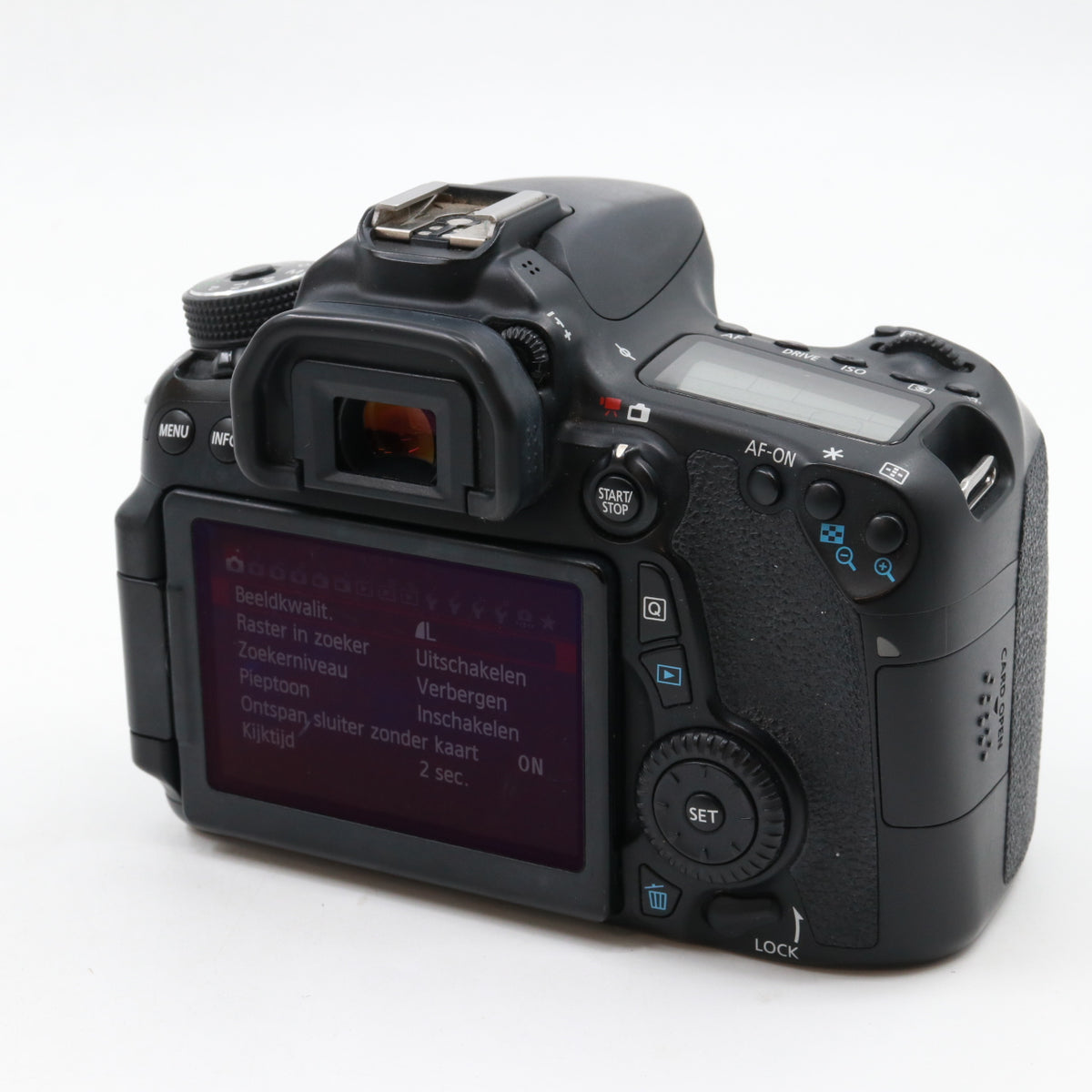 Canon EOS 70D body used