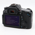 Canon EOS 70D body used