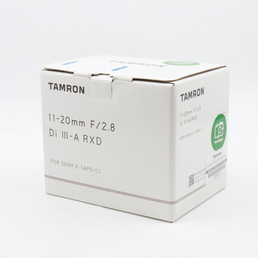 Tamron 11-20mm F/2.8 Di III-A RXD Sony E used