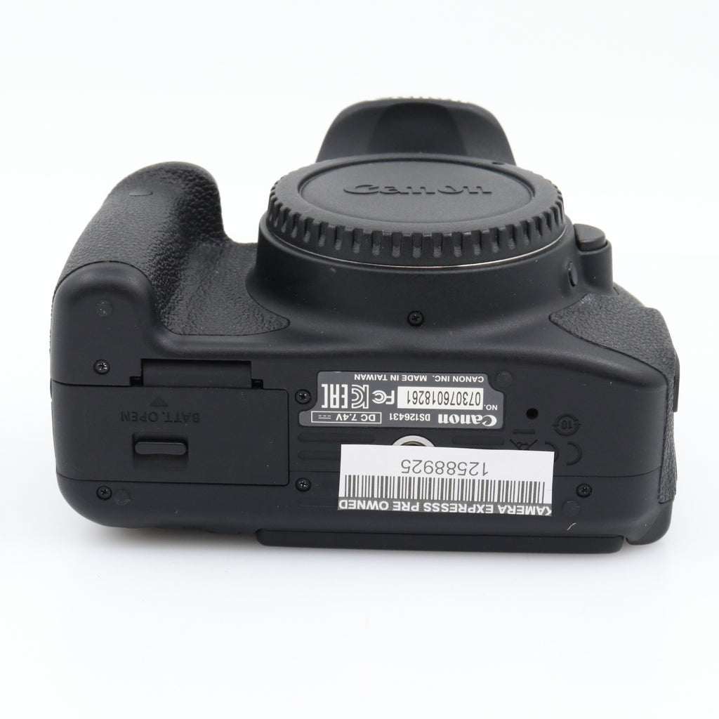 Canon EOS 700D body used