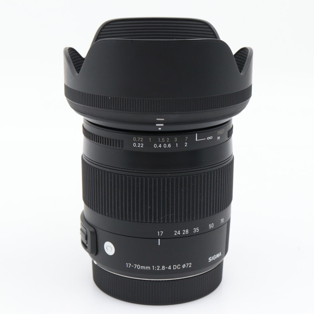Sigma 17-70mm f/2.8-4 DC Macro OS HSM Canon used