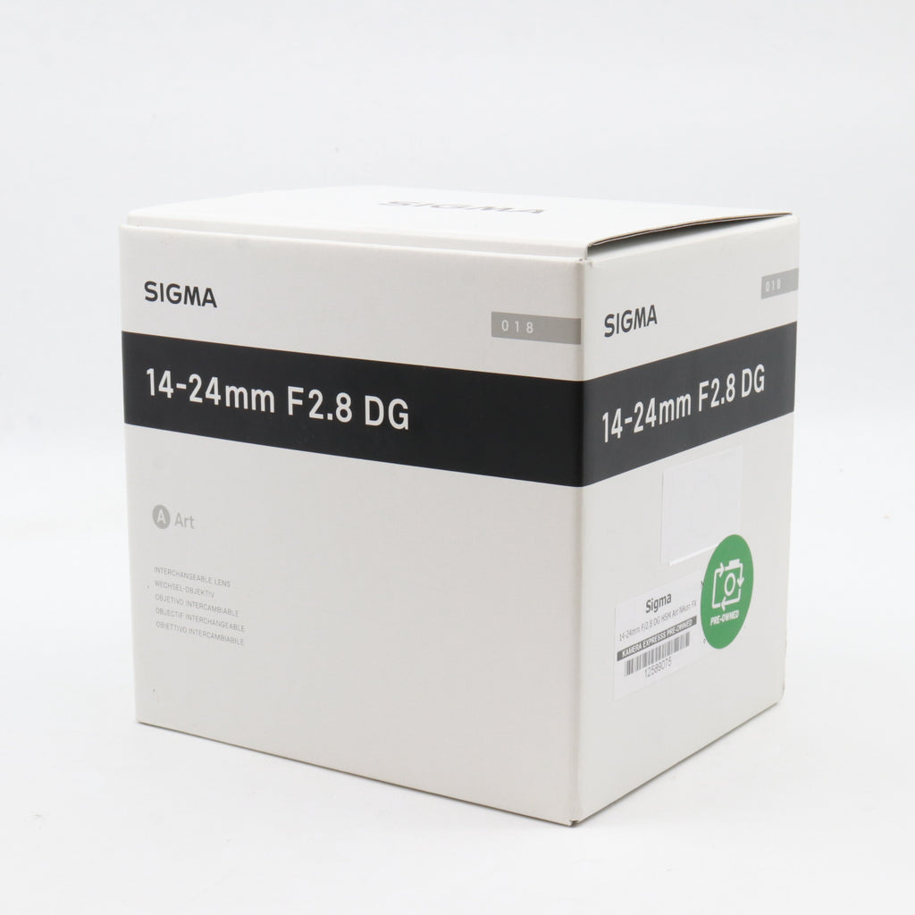 Sigma 14-24mm F/2.8 DG HSM Art Nikon FX used
