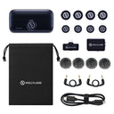Hollyland LARK M3 Combo 4TX + 1RX USB-C + 1RX Appareil Photo, Gris Sidéral