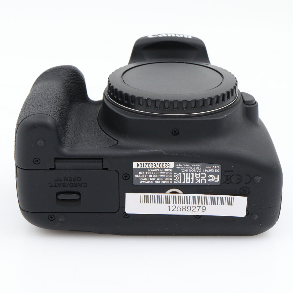 Canon EOS 2000D body used
