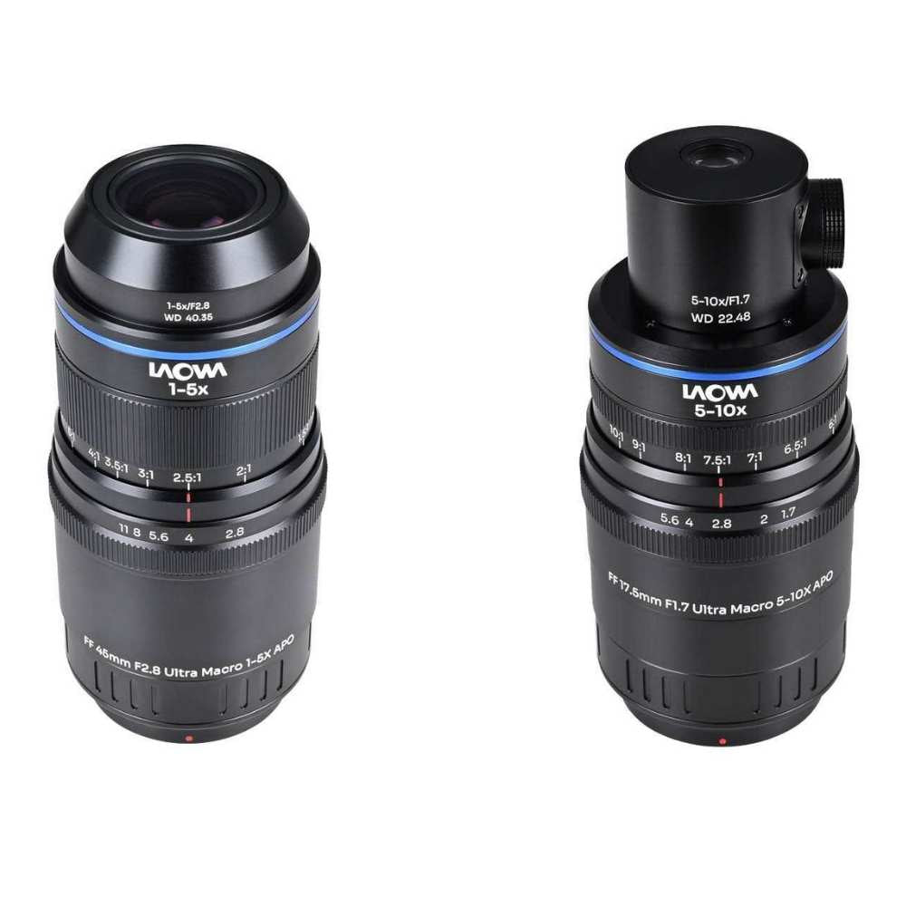 Laowa Aksen 2-lens Bundle (45mm f/2.8, 17.5mm f/1.7 (Coax Ill)) - Nikon Z
