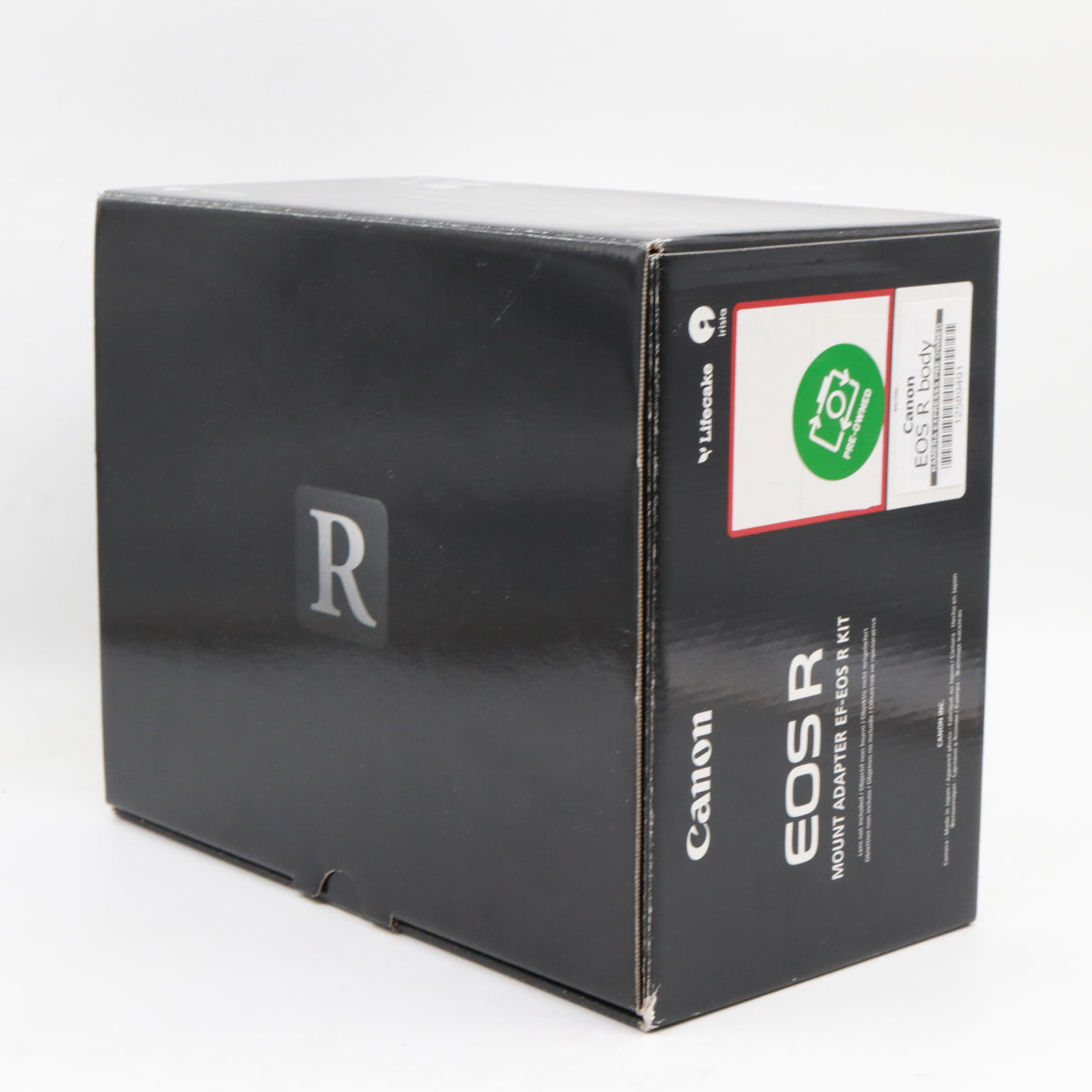 Canon EOS R body used
