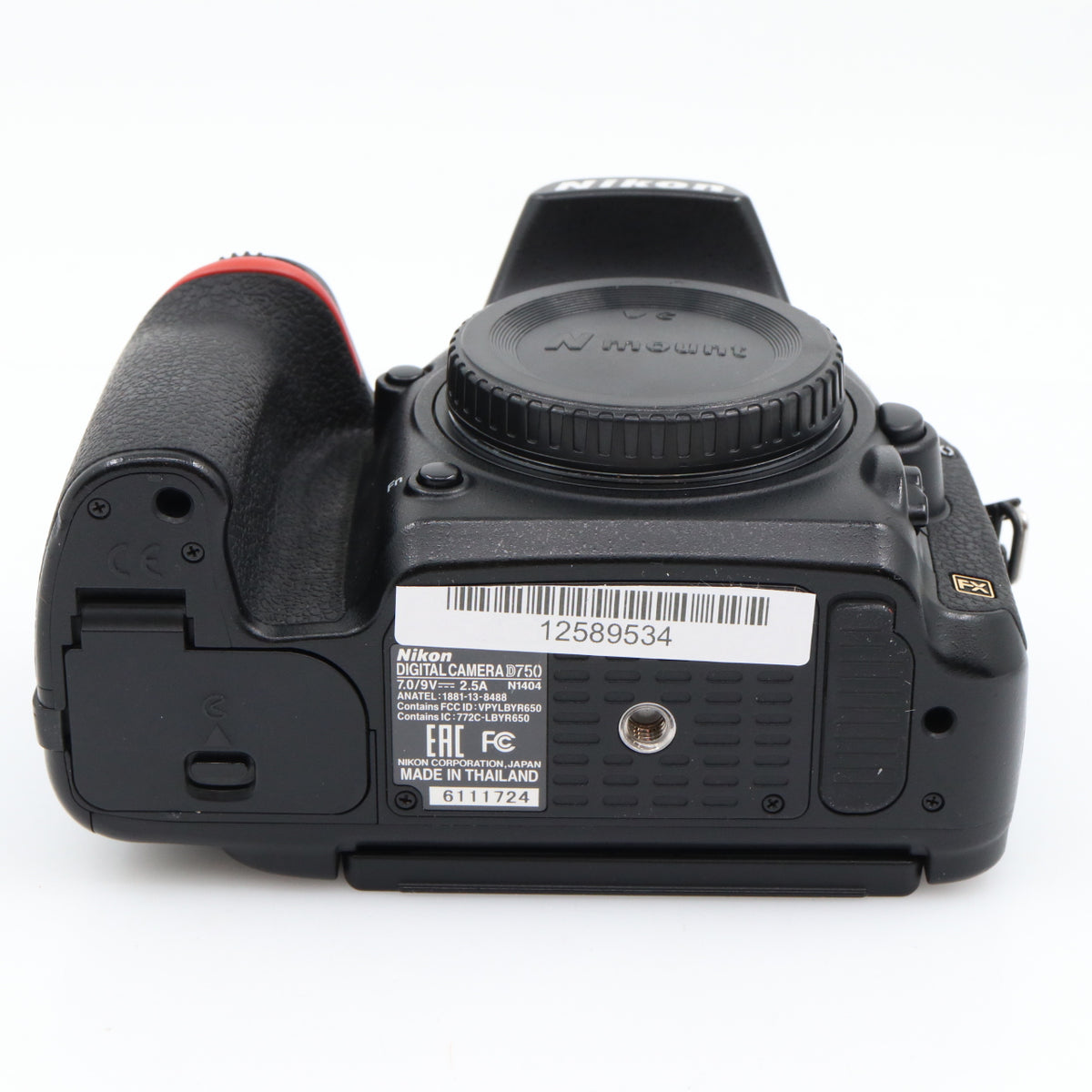 Nikon D750 body used