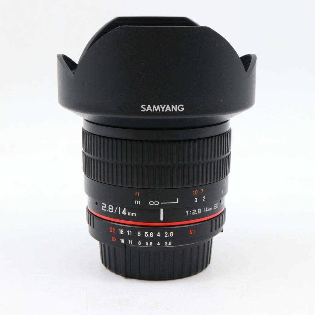 Samyang 14mm f/2.8 AF Nikon F used