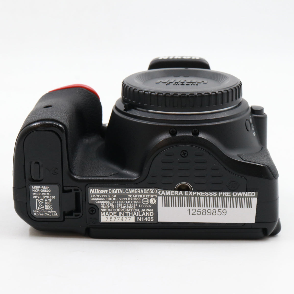 Nikon D5500 body used