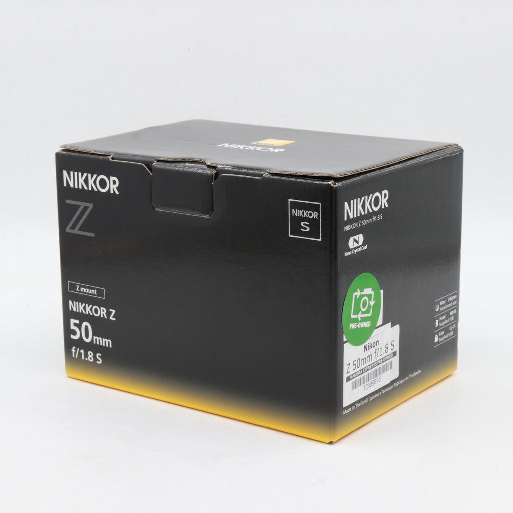 Nikon Z 50mm f/1.8 S used