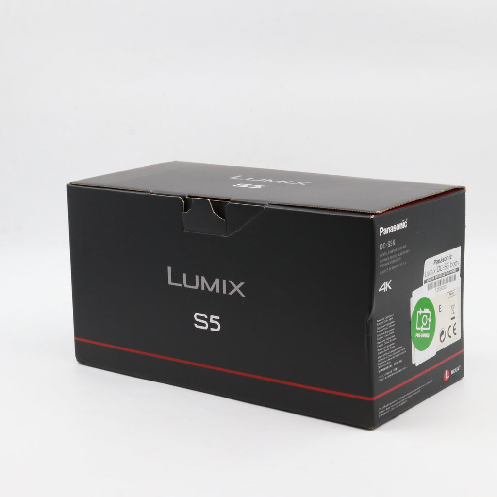 Panasonic Lumix DC-S5 body used