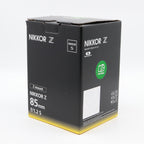 Nikon Z 85mm f/1.2 S used