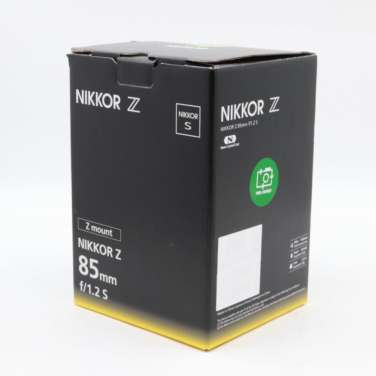 Nikon Z 85mm f/1.2 S used