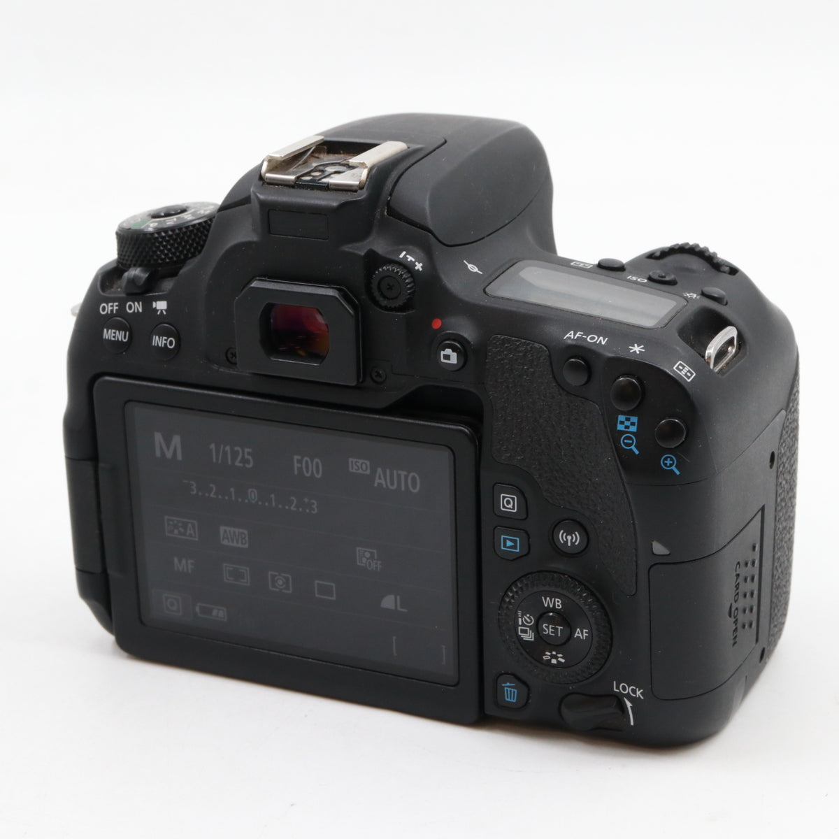 Canon EOS 77D body used