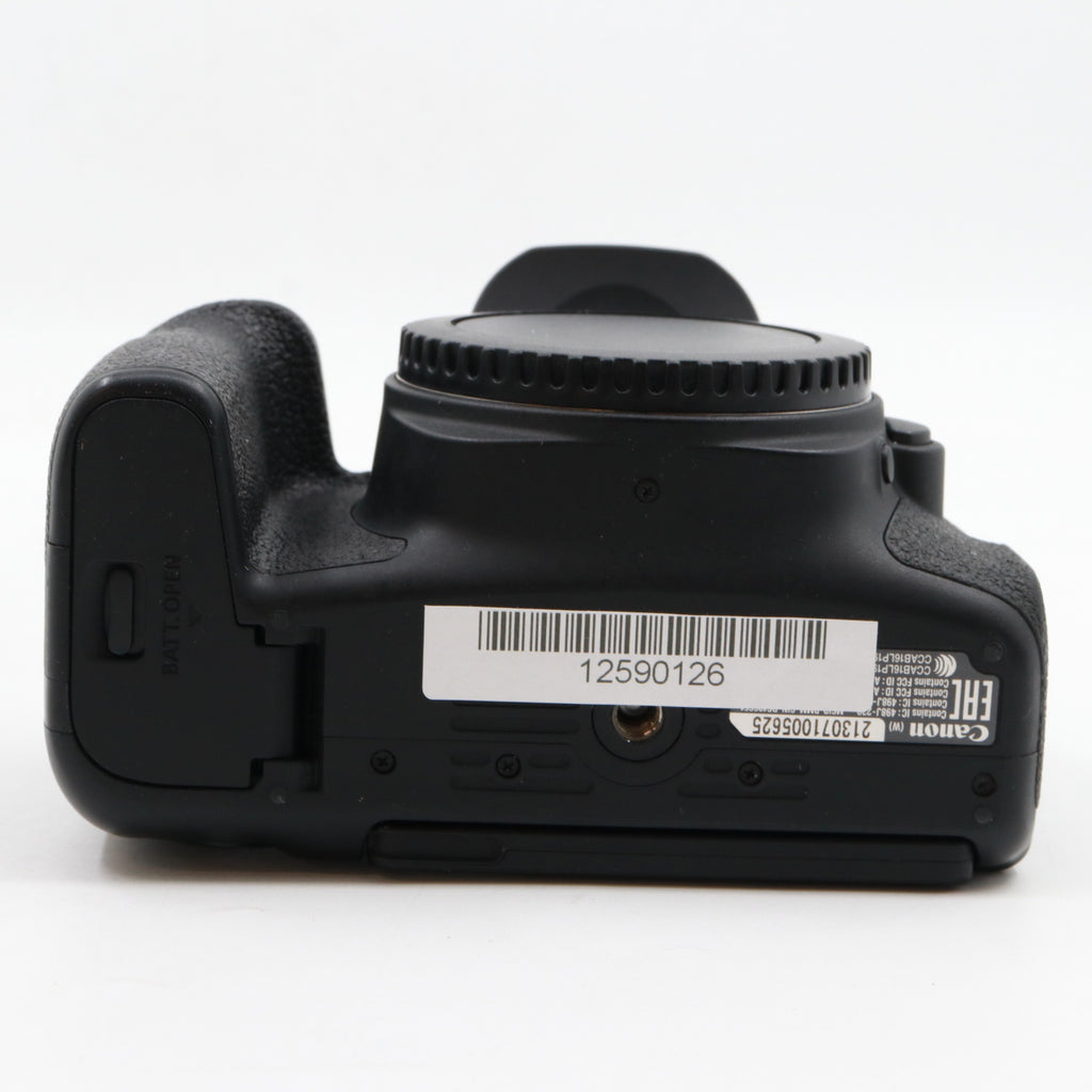 Canon EOS 77D body used