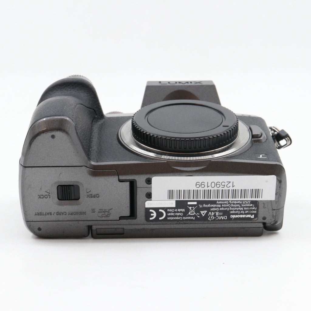 Panasonic Lumix DMC-G7 body used