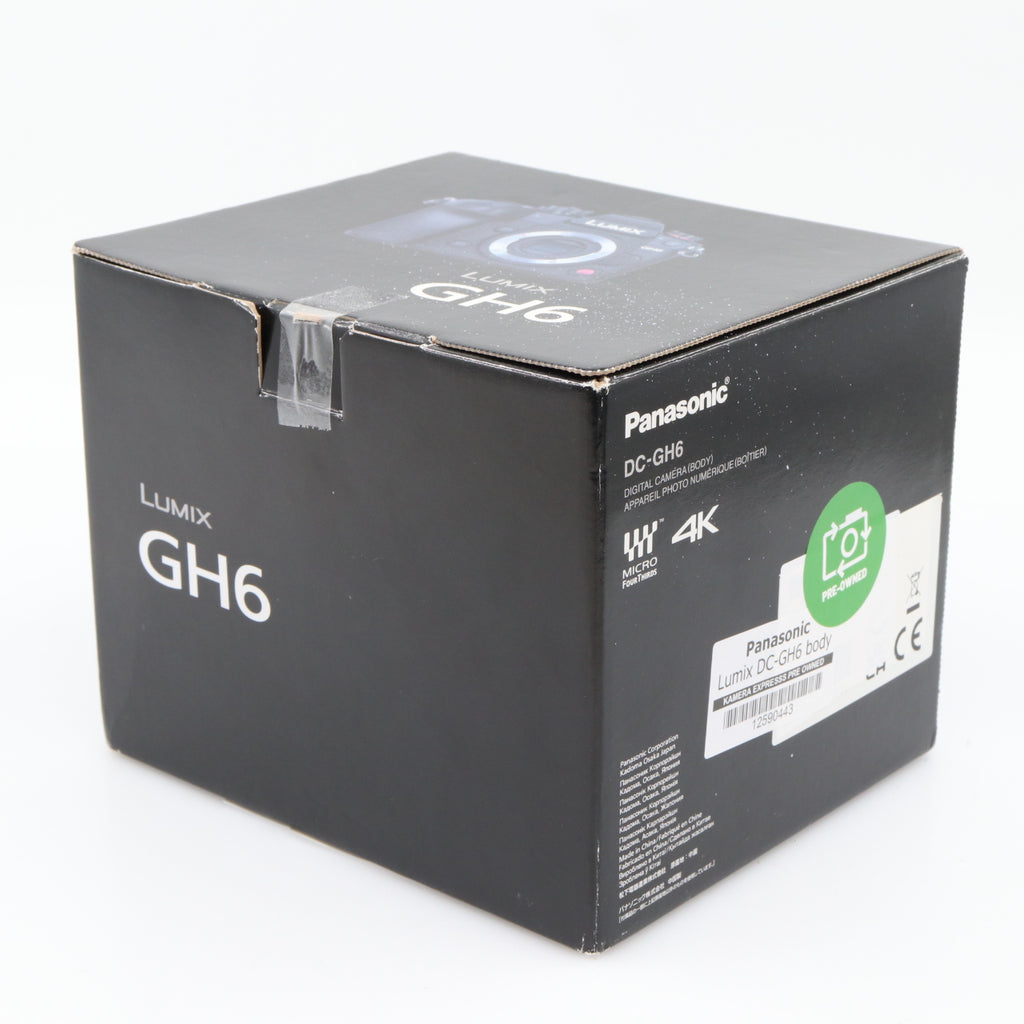 Panasonic Lumix DC-GH6 body used