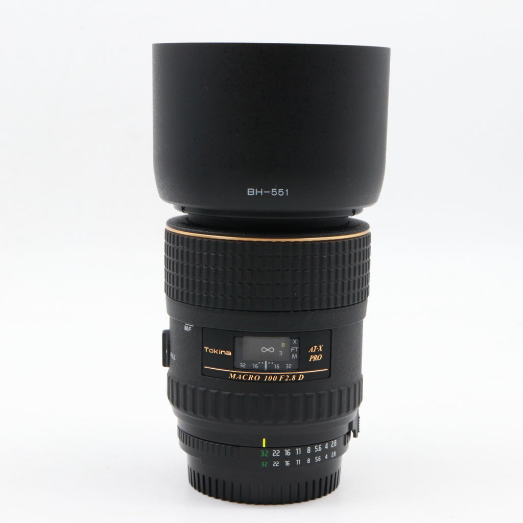 Tokina 100mm F/2.8 AT-X macro 1:1 Nikon FX used