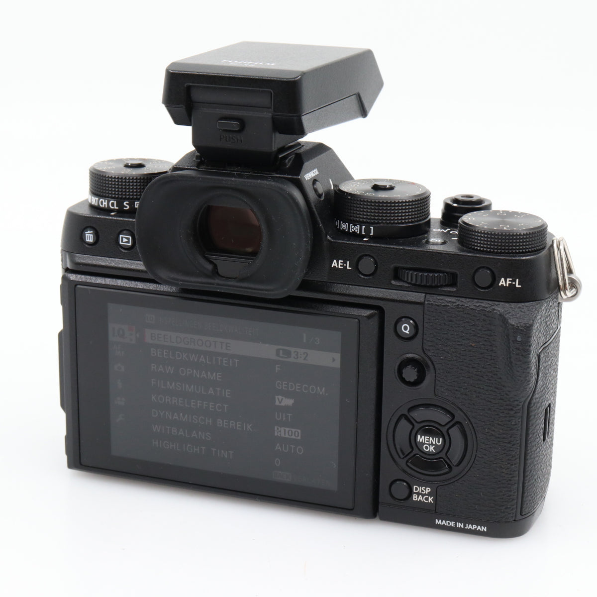 Fujifilm X-T2 body used