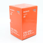 Sony E 18-200mm F/3.5-6.3 OSS LE used