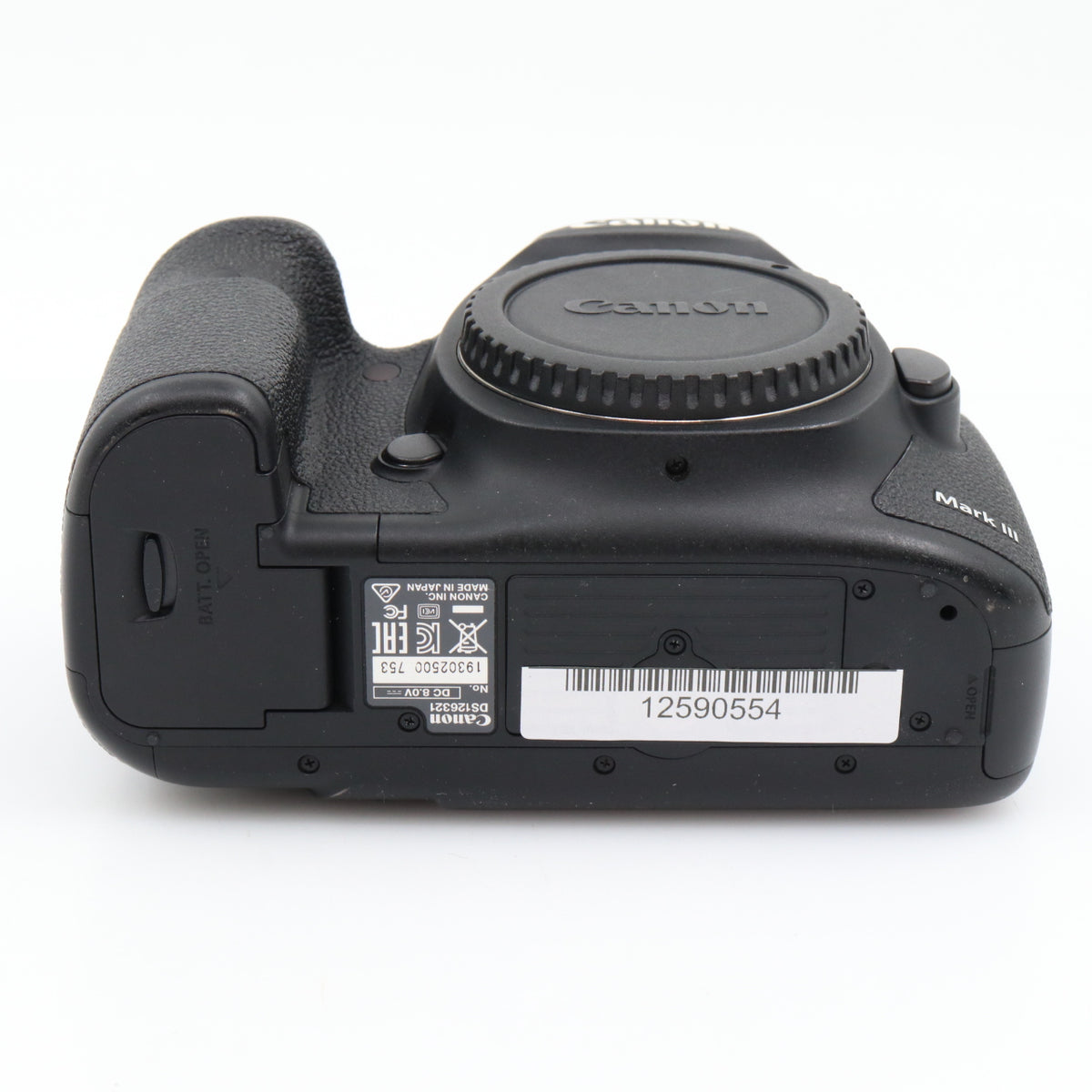 Canon EOS 5D mark III body used
