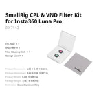 SmallRig 7108 Light Pollution Filter for Insta360 Luna Pro