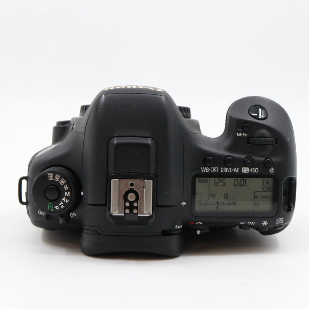 Canon EOS 7D mark II body used