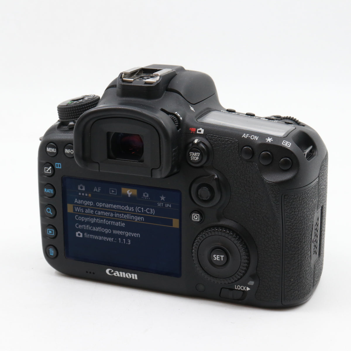 Canon EOS 7D mark II body used