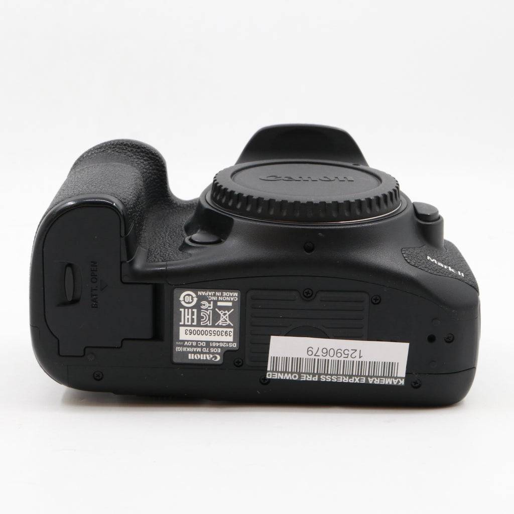 Canon EOS 7D mark II body used