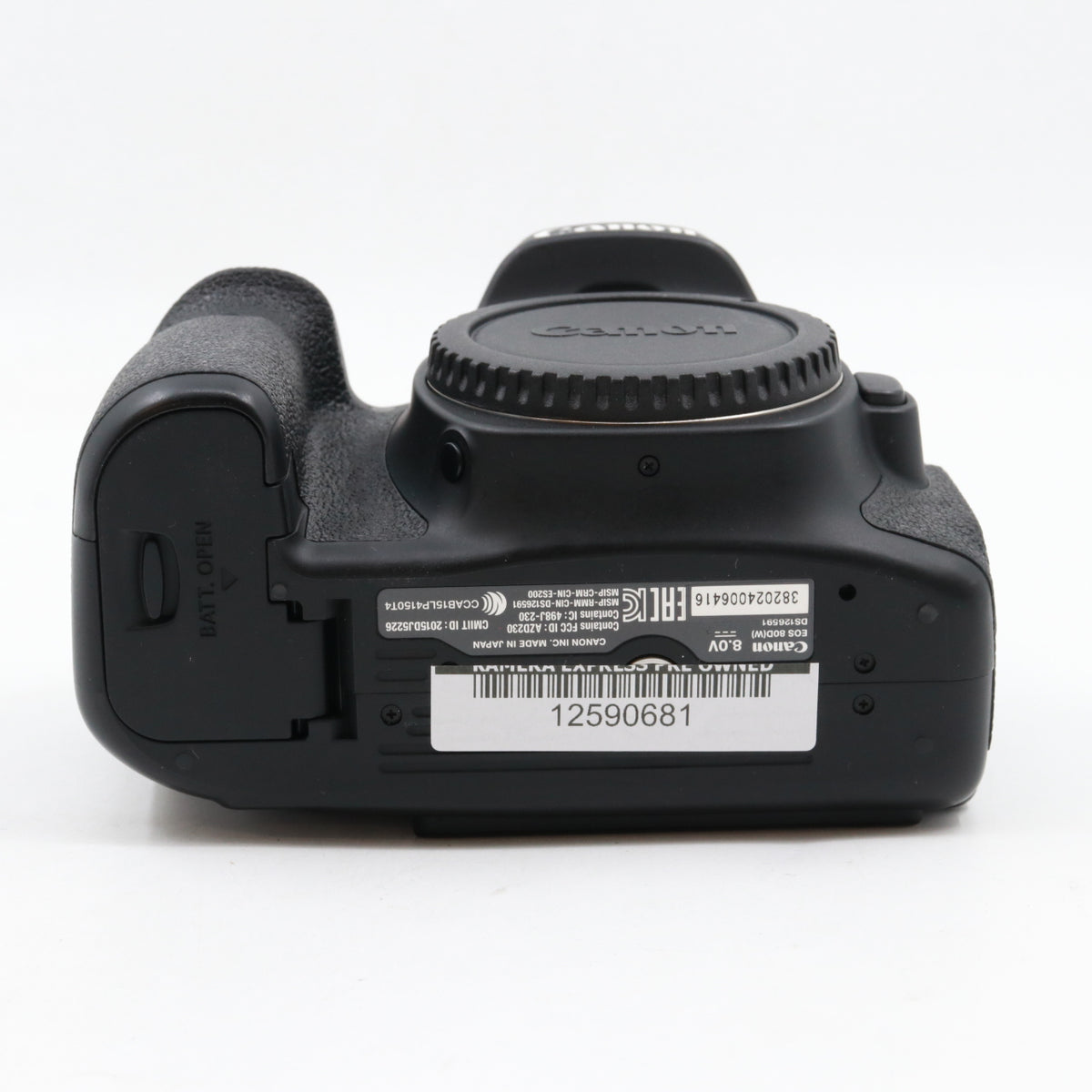 Canon EOS 80D boîtier occasion