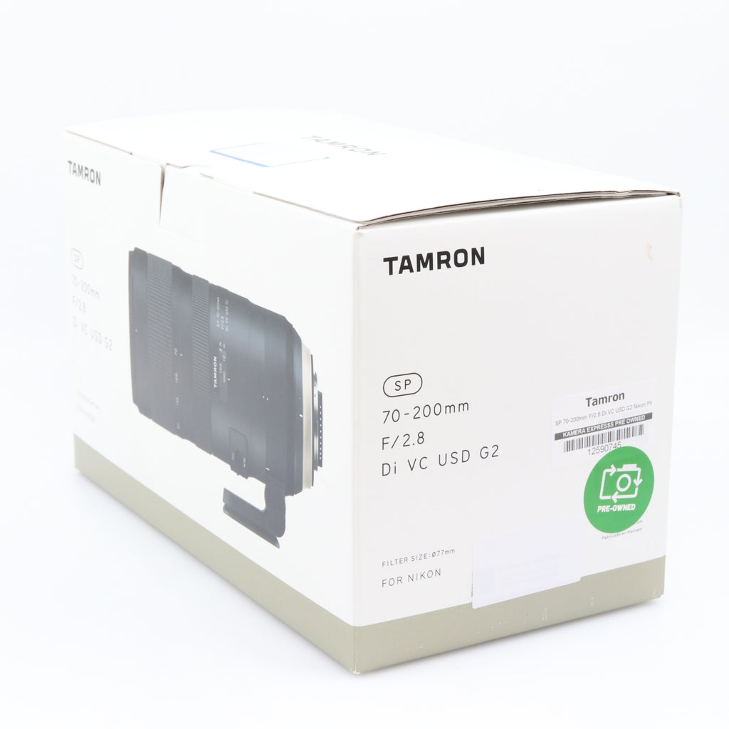 Tamron SP 70-200mm F/2.8 Di VC USD G2 Nikon FX used
