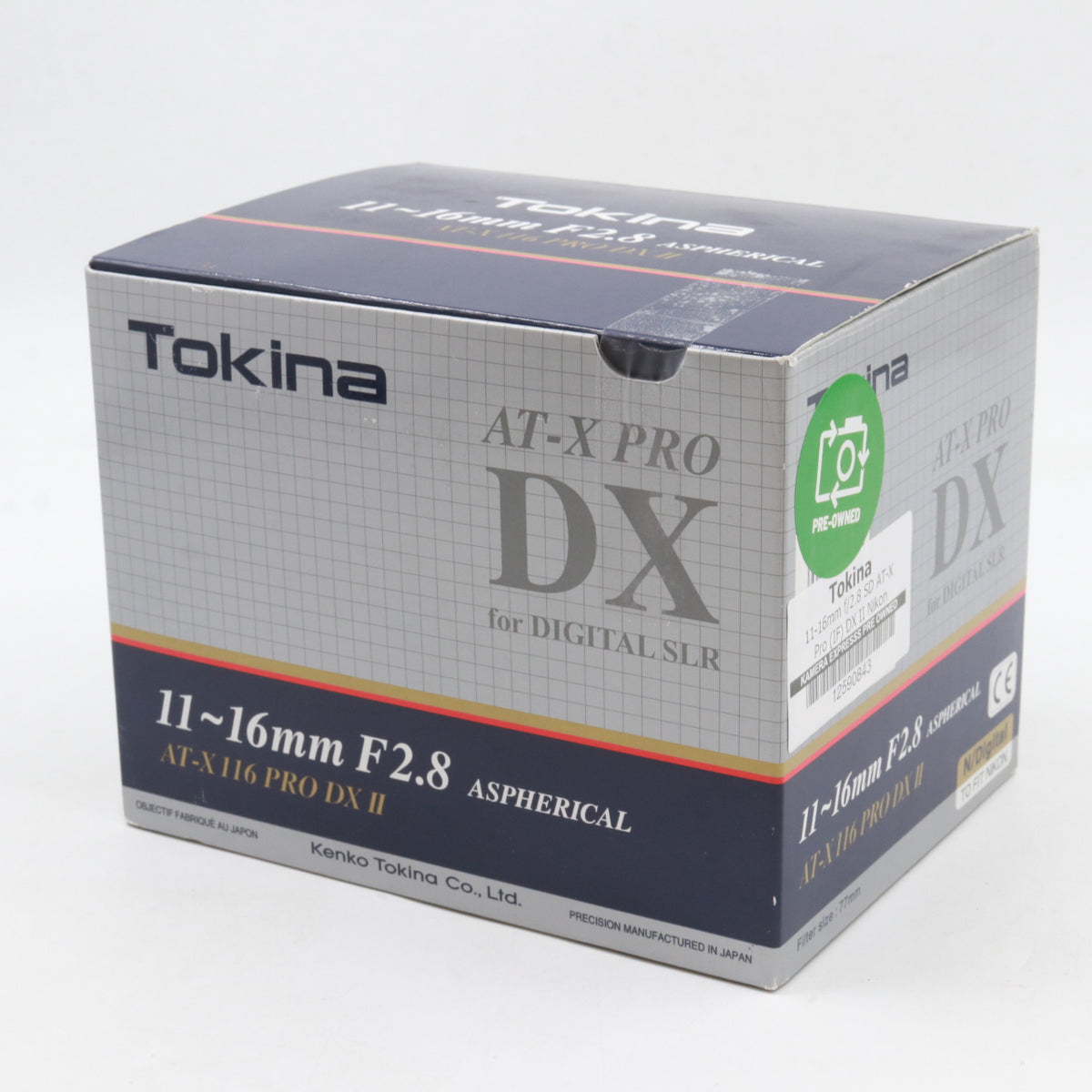 Tokina 11-16mm f/2.8 SD AT-X Pro (IF) DX II Nikon used
