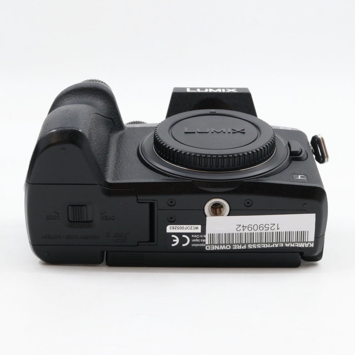 Panasonic Lumix DMC-G7 body used
