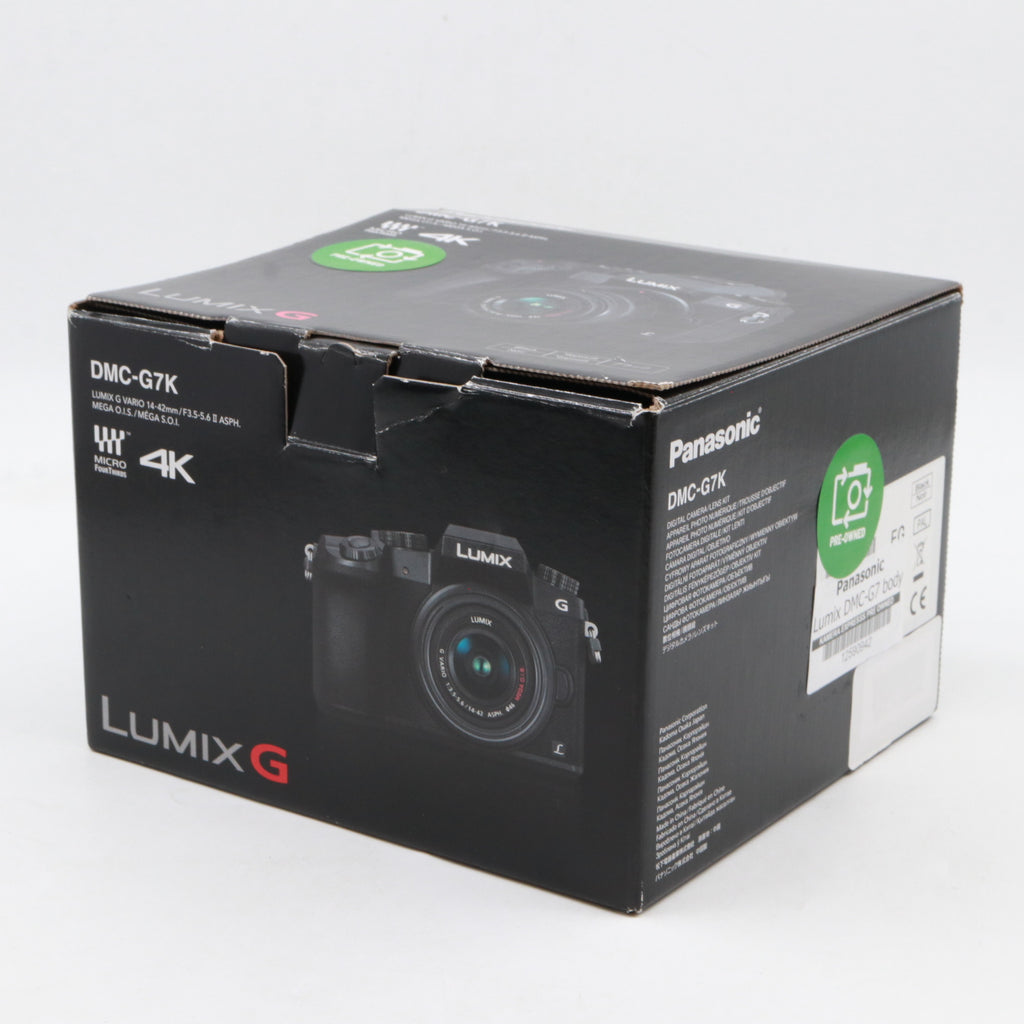 Panasonic Lumix DMC-G7 body used
