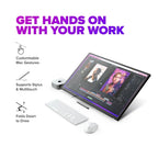 Alogic Clarity 5K Fold Touch 27" Moniteur Tactile avec USB-C Power Delivery