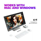 Alogic Clarity 5K Fold Touch 27" Moniteur Tactile avec USB-C Power Delivery