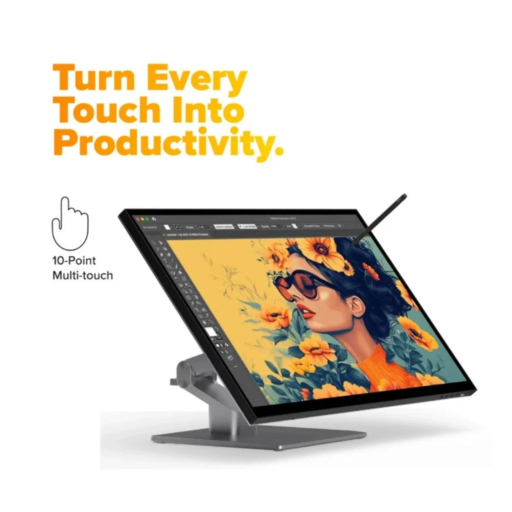 Moniteur Tactile Alogic Clarity Fold Touch 27" 4K avec Webcam et USB-C Power Delivery